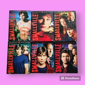 Smallville Seasons 1-6 DVDs